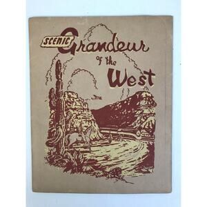 Scenic Grandeur of the West: Southern Pacific Lines Scenes Trains Photos 40's